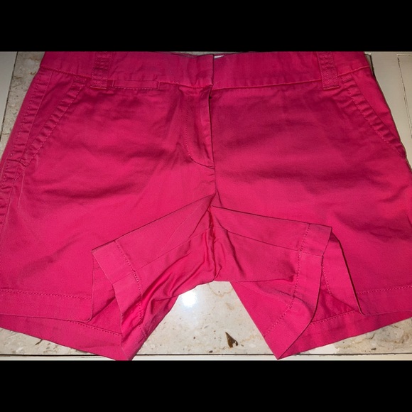 NWOT. J. Crew Pink Chino Shorts 5” - Picture 4 of 4